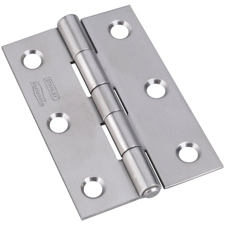 National Hardware National Hardware 3 in. L Narrow Hinge 2 pk N348-995